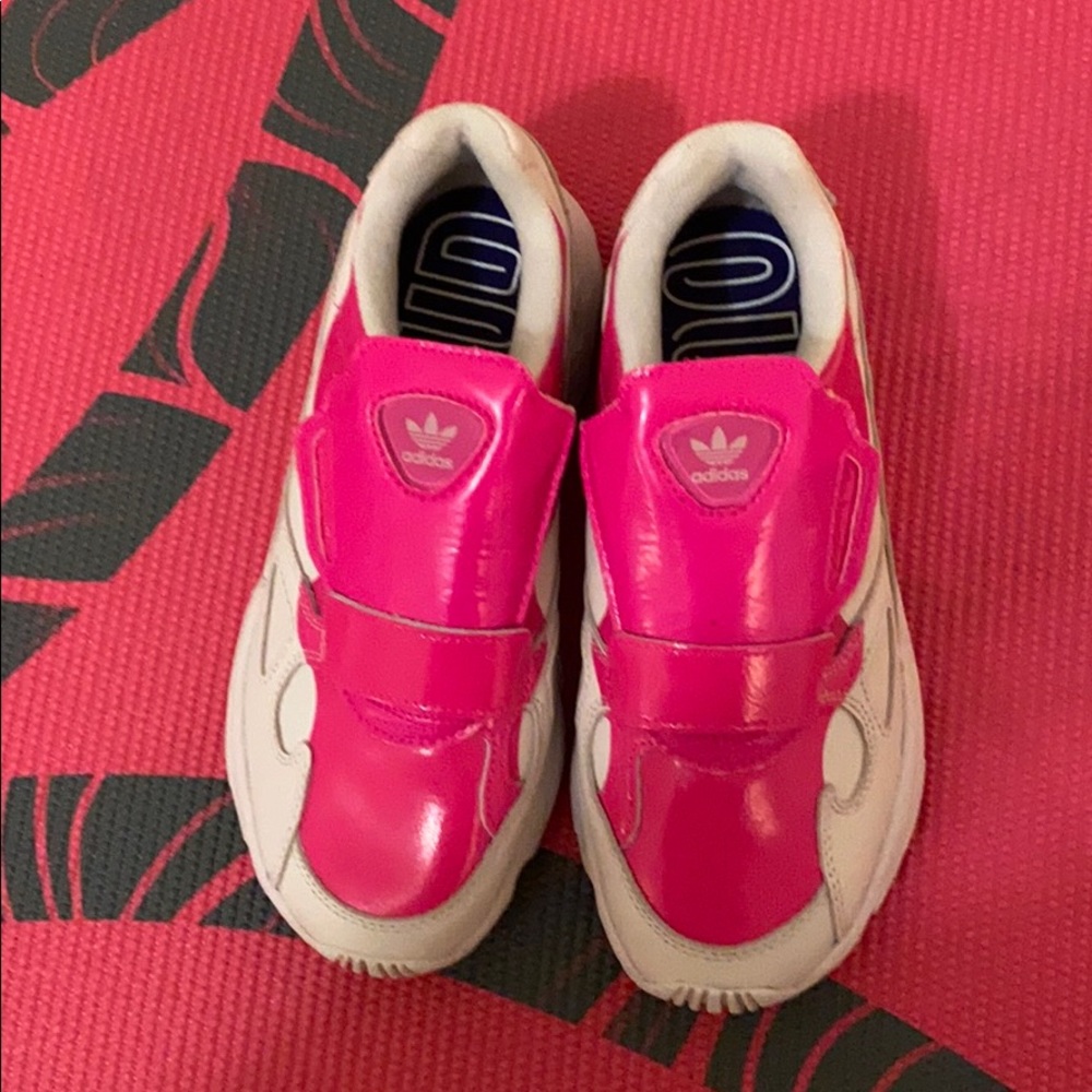 Adidas pink sneakers